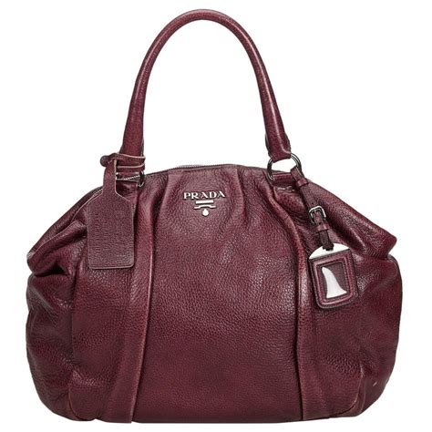 prada fabric handbag with leather trim|authentic prada leather handbags.